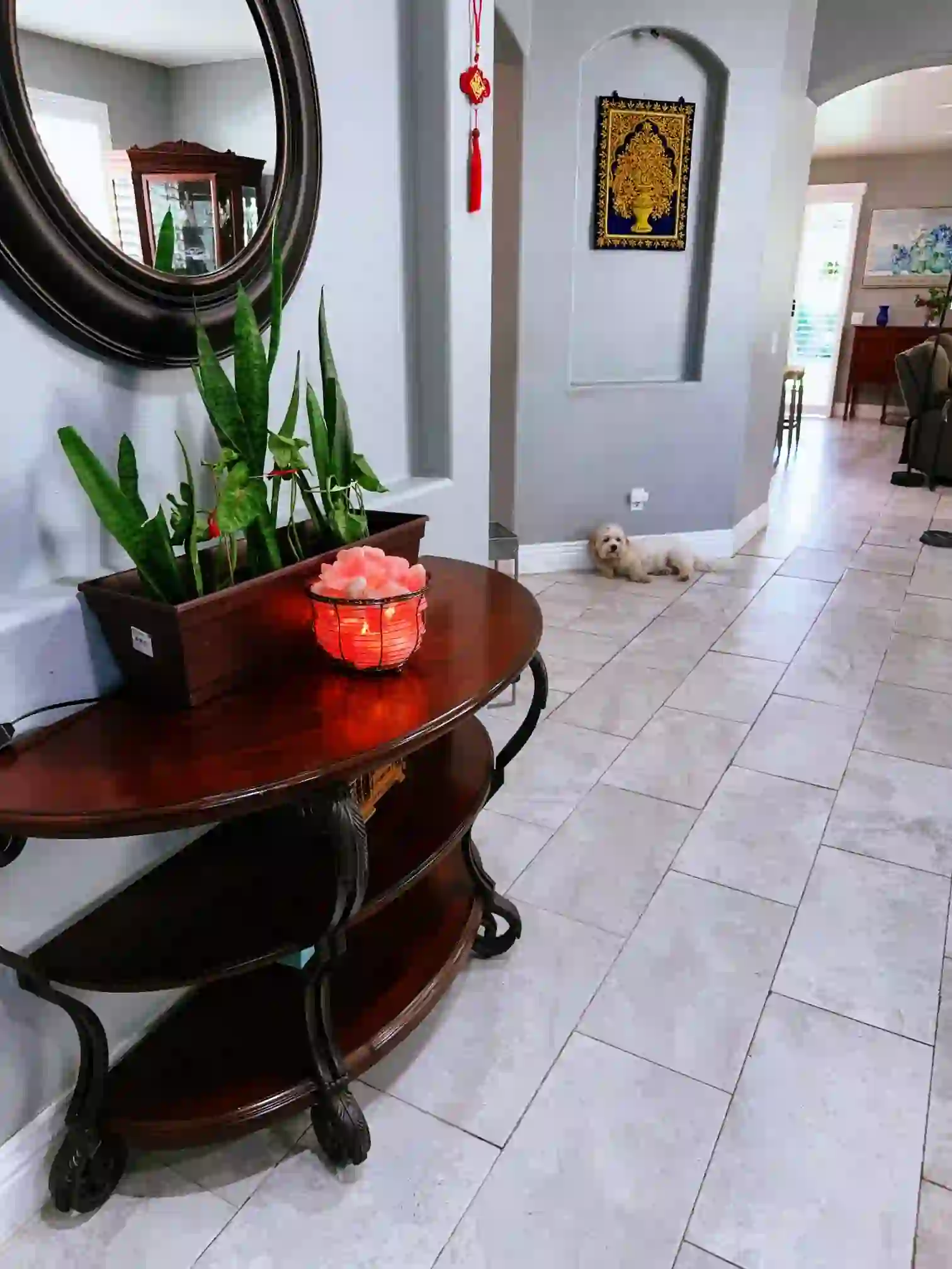 A thumbnail for a clickable image of the entry way.