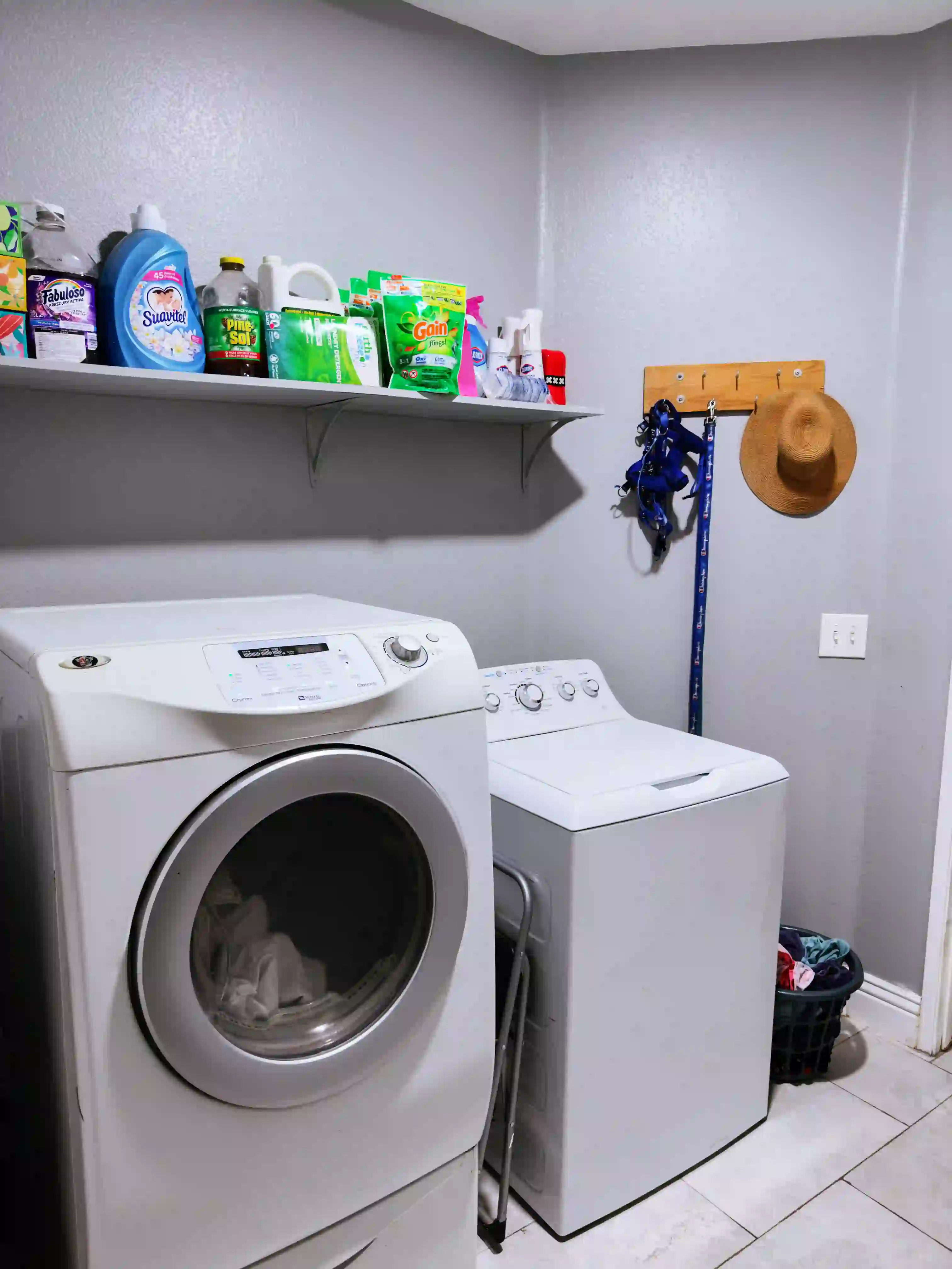 A thumbnail for a clickable image of the laundry room.
