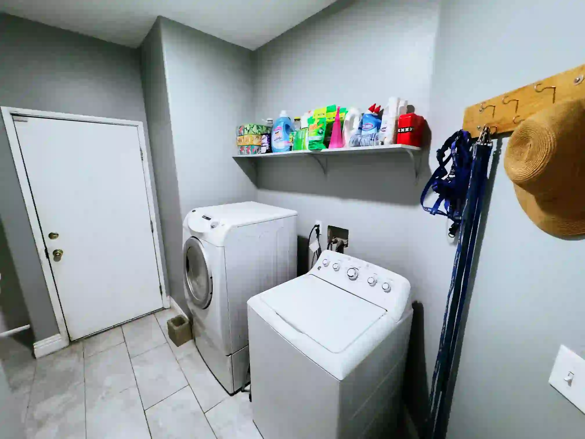 A thumbnail for a clickable image of the laundry room.
