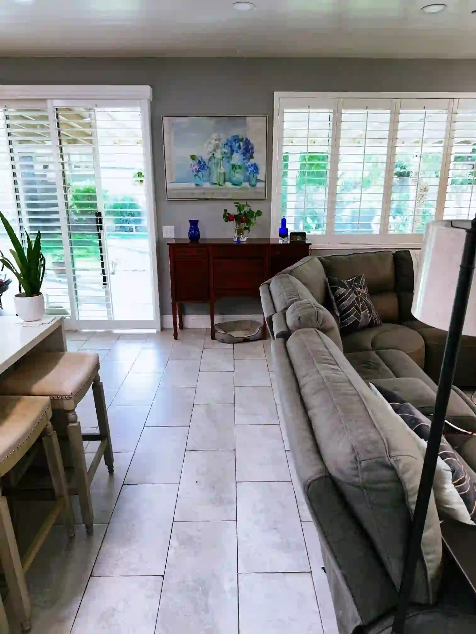 A thumbnail for a clickable image of the living room.
